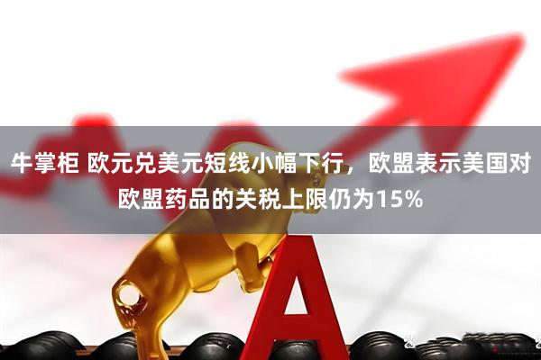 牛掌柜 欧元兑美元短线小幅下行，欧盟表示美国对欧盟药品的关税上限仍为15%