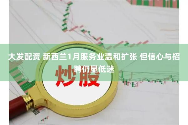 大发配资 新西兰1月服务业温和扩张 但信心与招聘仍显低迷
